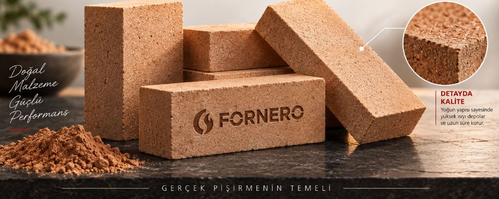 PROFESYONEL PİŞİRMENİN TEMELİ ATEŞ TUĞLASI